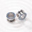 Rhinestone Crystal Ear Plug Tunnels Screw Fit 1 Pair 5
