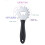 Stainless Steel Grill Scraper with Extended Handle and 6