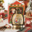 Battery Operated Christmas Lantern Warm Light Small Table 5