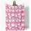 Pink Halloween Fleece Blanket Soft Warm Throw 1