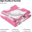 Pink Halloween Fleece Blanket Soft Warm Throw 3