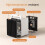 Portable Heater with Handle 1500W Adjustable Temperature 6