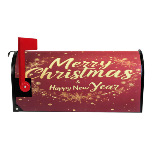 Christmas Magnetic Mailbox Cover 21x18 Inch 2