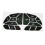 Cherokee Steering Wheel Button Repair Sticker 14-21 8