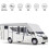 Waterproof 210D Oxford Camper Cover 1pc Silver 2