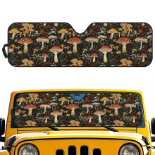 Mushroom Windshield Sun Shade for Jeep Wrangler JL JLU