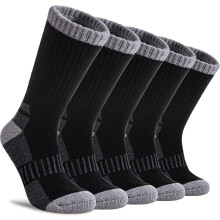 Women's Merino Wool Hiking Socks Thermal Crew 5 Pairs