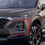 Auto Frontscheinwerferabdeckung Lampenschirme Lampengehäuse Scheinwerfer Linsenabdeckung für  Santa Fe 2019 2020 3