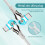 USB-C Fast Charging Cable 65W 100cm Rotatable Luminous 3