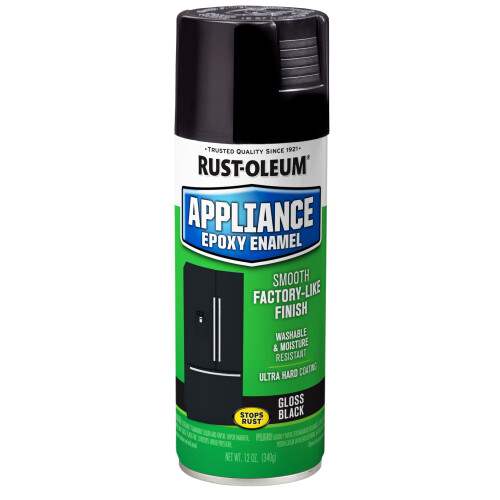 Rust-Oleum Rust-Oleum 7886830 Specialfärg för Vitvaror Epoxy Spray, 12 oz, Svart