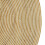 VidaXL vidaXL Area Rugs White Ø 240 cm Jute 4