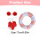 Summer Swimwear Set for 17cm Dolls 4-Pc 3