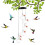 Hummingbird Feeder with Wind Chime Leak-Proof Ant-Bee Proof 2