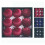 Matte Black Velvet Christmas Ornaments 9 pcs 4