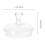 Transparent Teapot Lid Glass Cover 2 pcs 4