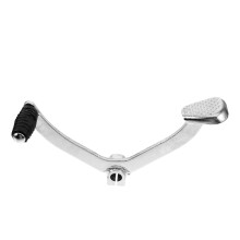 MUSEYA Silver Alloy Motorcycle Foot Shifter Lever for