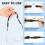 MoKo Adjustable Eyeglass Straps Polyester Neck Lanyard 4 4