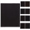 Black Sandpaper Sheets Set 60-320 Grit 9 Sizes 3