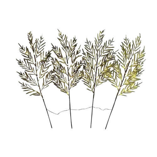 Christmas Lighted Norfolk Pine Branches 13.8 inch