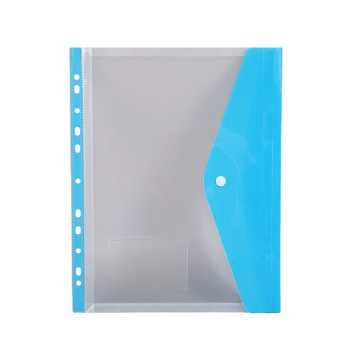 Expandable Binder Pocket Organizer 11-Hole Plastic Envelope 1