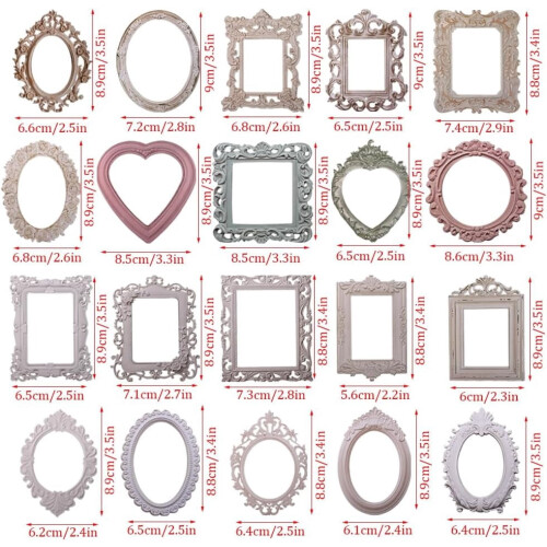 Lace Frame Scrapbook Paper Vintage Hollow Embossed 40 Sheets 1