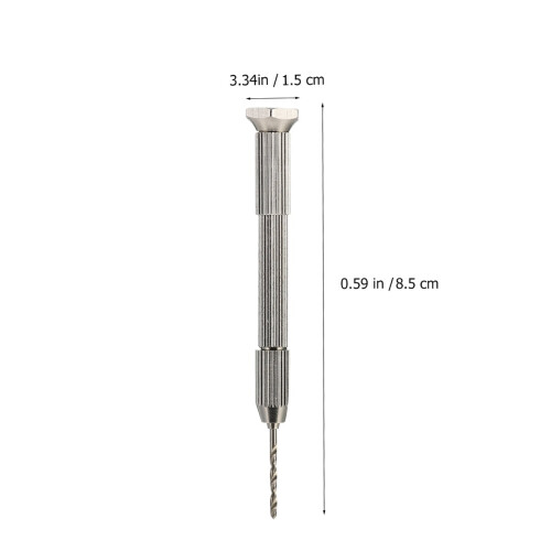 Hand Drill Set for Jewelers 3.34 x 0.59 x 0.59 Inch 1