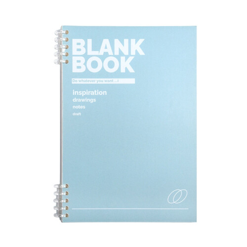 B5 Notebook with 8mm Grids Plastic Cover 60 Sheets