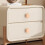 Dresser Knobs Round Wooden Handle Beech 38mm 4 pcs 6
