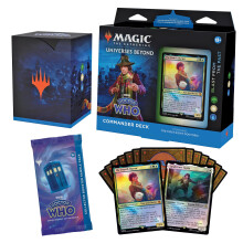 Magic The Gathering Doctor Who Commander Deck - Blast from The Past (100-kortslek + Tillbehör)