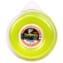 MaxPower 338808 Filo per Trimmer Twisted Premium 0.095 pollici, Lunghezza 100 piedi, Giallo
