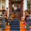 Halloween trähängande skylt fladdermöss 11,8 tum 4