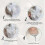 Lady Lace Clip-on Bra Inserts with Privacy Panels 6 Pack 3