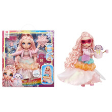 Muñeca de Moda Bella Rainbow High - 11" con Nieve Mágica y Kit de Muñeco de Nieve