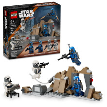 LEGO Star Wars: Mandalorian Überfall auf Mandalore, Bausatz mit 4 Minifiguren