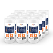 Aquaboon 5 Mikron 10 x 4,5 Zoll Brunnenwasser Sedimentfilter 12er Pack