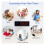 Gym Timer LED Digital Countdown Clock 1.5 Inch Digits 4