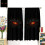 Dragon Phoenix Blackout Curtains 84x84 inches Red Blue 3