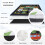 Quilted Picnic Blanket Waterproof Sandproof 80x80 Inch 6