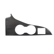 Center Console Cup Holder Panel Cover Trim Sticker Carbon Fiber for RX 2016 -2019 Accessories