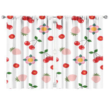 Cherry Blackout Curtains for Bedroom and Living Room 2