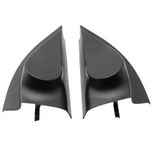 2PCS for Vios 2008-2012 Car Tweeter Refitting Audio Door Angle Gum Speaker Cover Boxes Mounts
