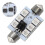 RGB LED Festoon Bulbs 16 Colors 41mm 2 Pack 5