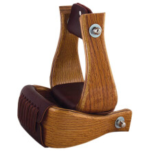 HILASON 172156-3-BG 3in Eiken Houten Bel Beugels