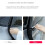 2PCS Rear Door Handle for  Mustang Mach-E 2021-2024 Protective Cover Sticker Original Modification Accessories 5