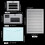Stencil Set Envelope Addressing Straight Line Writing Ruler 2