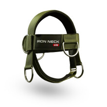Iron Neck Harness Alpha, vielseitiger Nackentrainer mit verstellbarem Kopf- und Kinnriemen