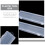 Small Transparent Plastic Tool Storage Box with Hanging Hole 8