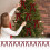 Velvet Bows Christmas Ornaments Red 6-Pack 6