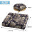 Boho Paisley Meditation Floor Pillow 22x22 Inch Square 6