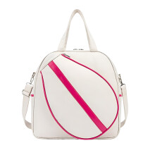 GASTROPOD racket shoulder bag white